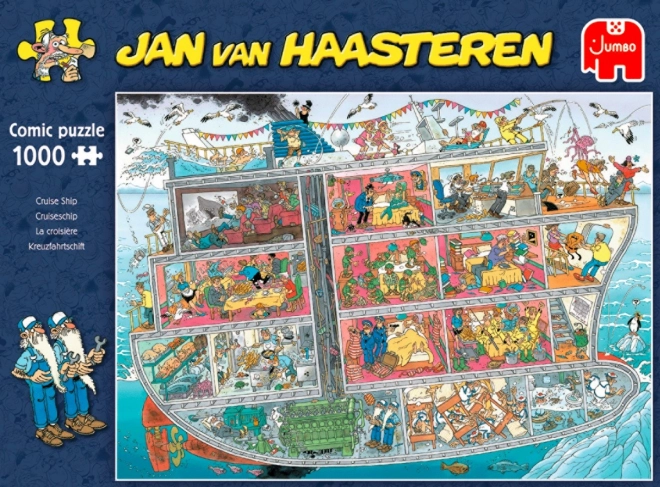 Puzzle Jan van Haasteren - Výletná loď 1000 ks