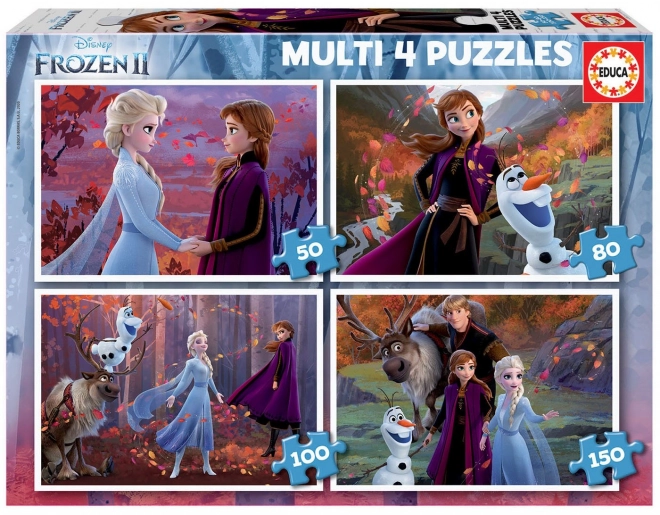 Educa Puzzle Frozen 2 - 4v1