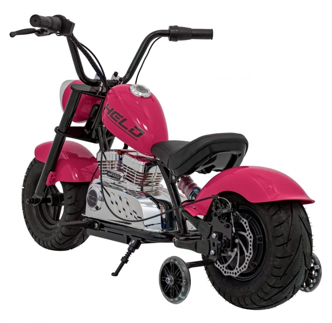 Detský motocykel Chopper Warrior ružový