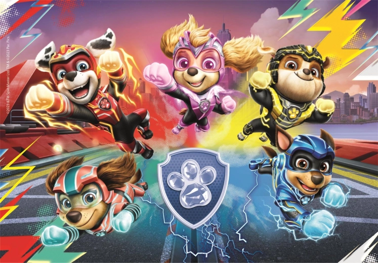 Puzzle 104 dielikov PAW PATROL: THE MIGHTY MOVIE od Clementoni