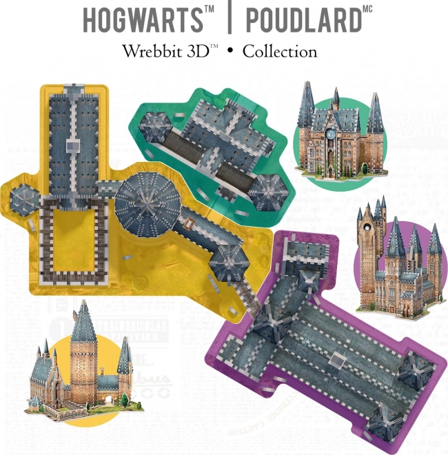 Wrebbit 3D puzzle Harry Potter: Hodinová veža