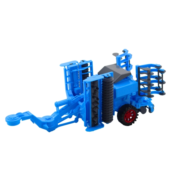 Veľký traktor s diskovým kypričom
