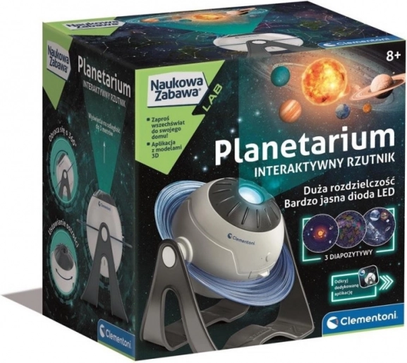 Interaktívny projektor v planetáriu