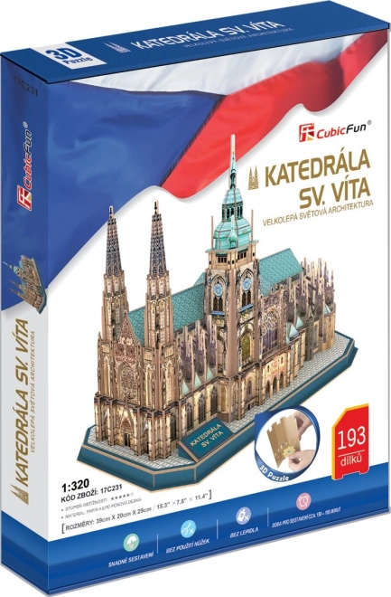 3D puzzle Katedrála svätého Víta