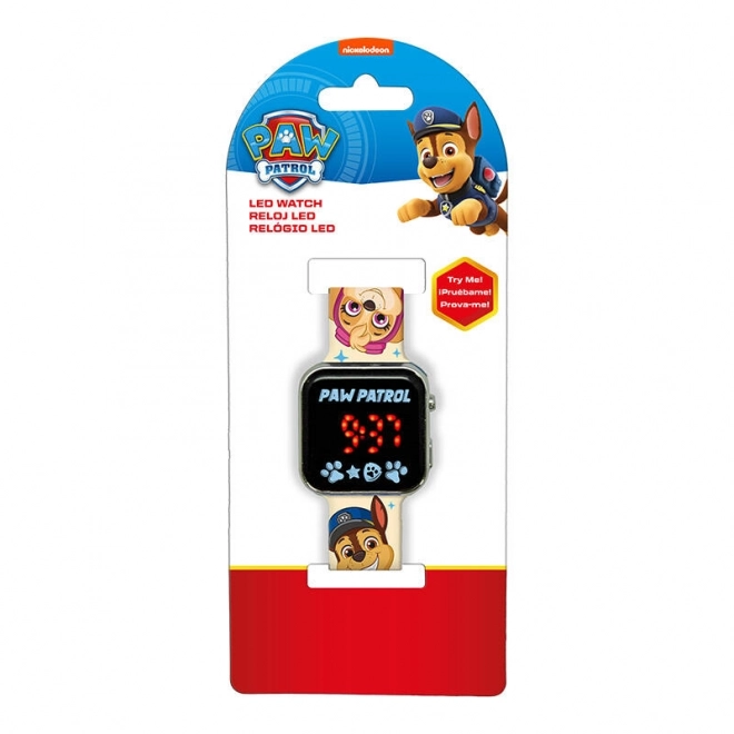 Led hodinky Paw Patrol