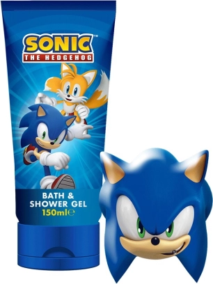 Sonic darčeková sada sprchový gél a pena do kúpeľa 150 ml so striekacou hračkou do vody