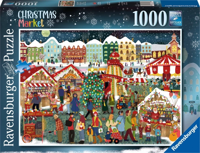 Ravensburger Puzzle Vianočné Trhy 1000 Dielikov