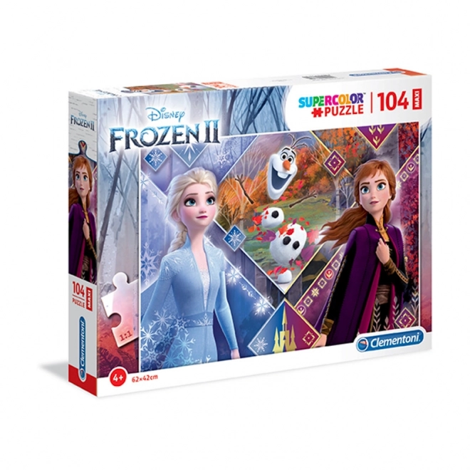 Clementoni Puzzle Frozen 2 MAXI 104 Dielikov