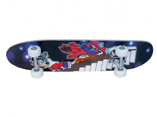 Detský skateboard UNISON Black White