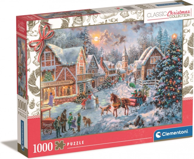 Clementoni Puzzle Vianočné prípravy 1000 dielikov