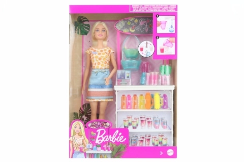 Barbie Smoothie stánok s bábikou