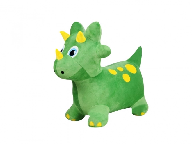 Skákajúci Dino plyšák s pumpičkou
