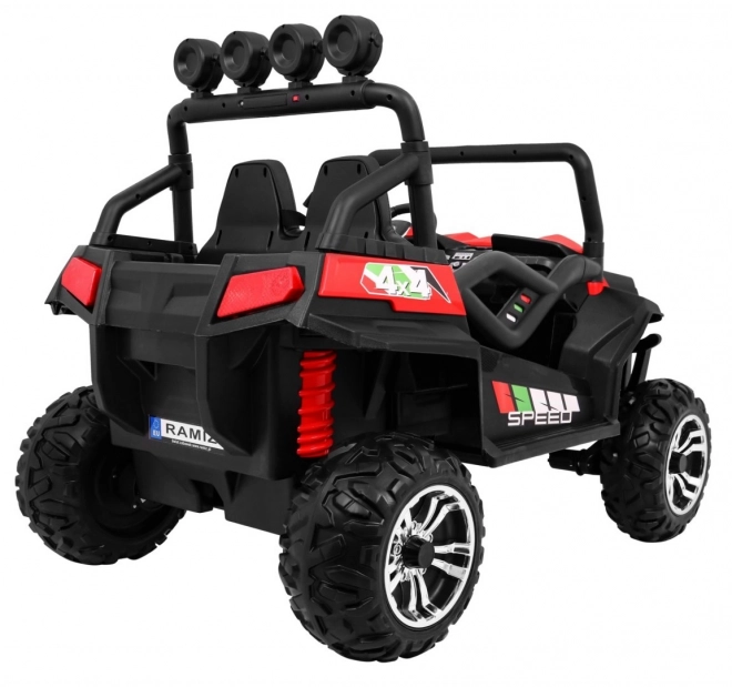 Detské elektrické auto 4x4 s čalúnením, MP3 a svetelnými efektmi