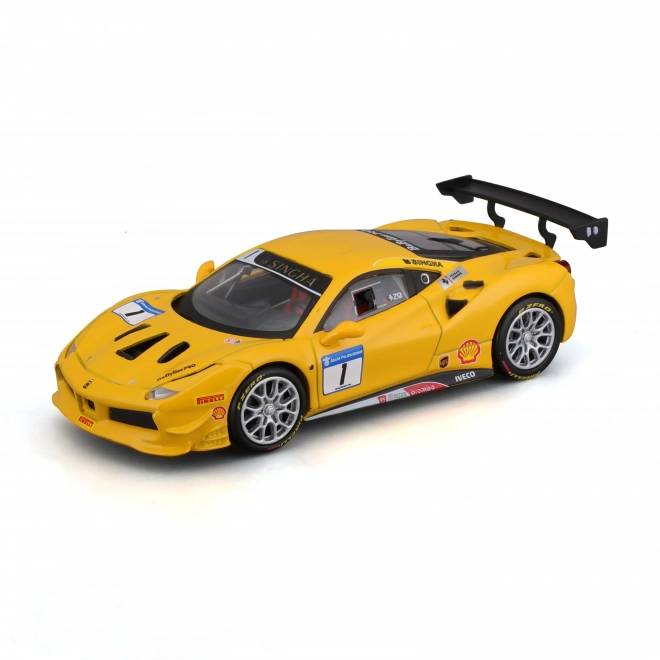 Kovový model Ferrari Racing 488 Challenge