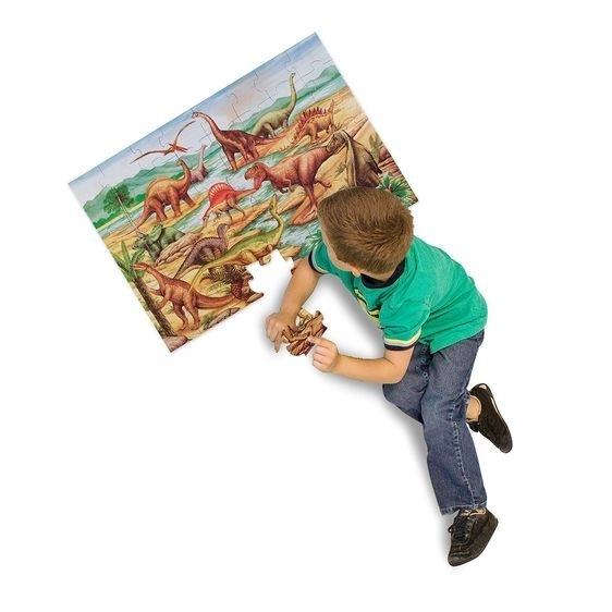 Podlahové puzzle Dinosaury 48 ks