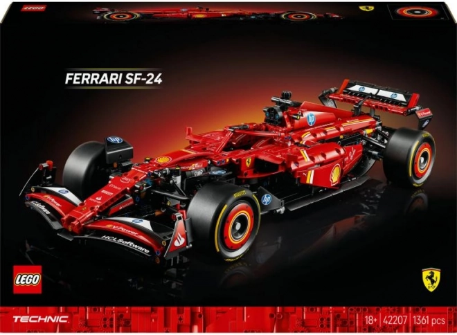 LEGO Technic Ferrari SF-24 F1 pre dospelých