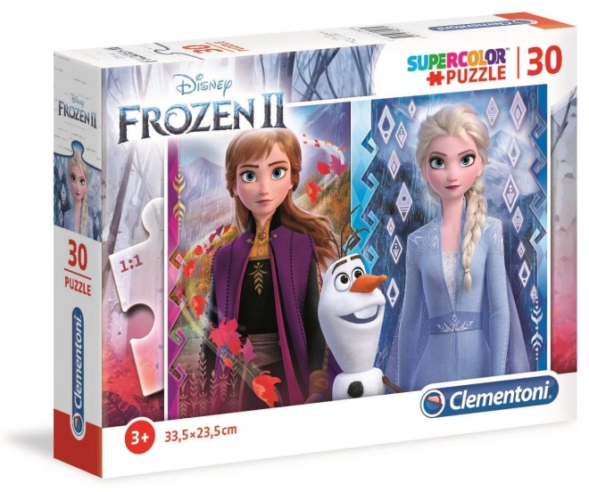 Clementoni puzzle Frozen 2, 30 dielikov