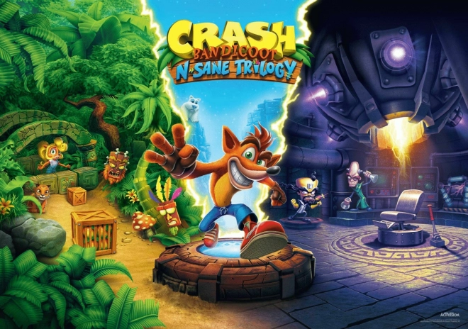 Puzzle Crash Bandicoot: N. Sane Trilogy 1000 dielikov
