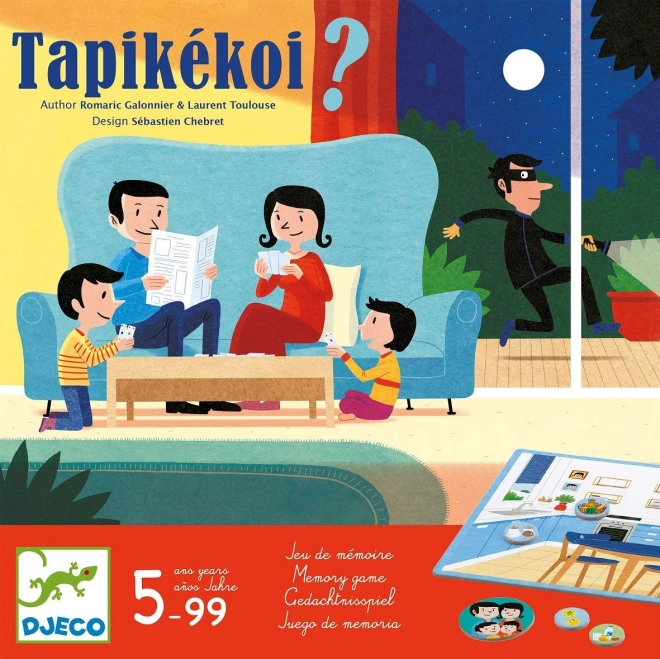DJECO Pozor, zlodeji! pamäťová hra