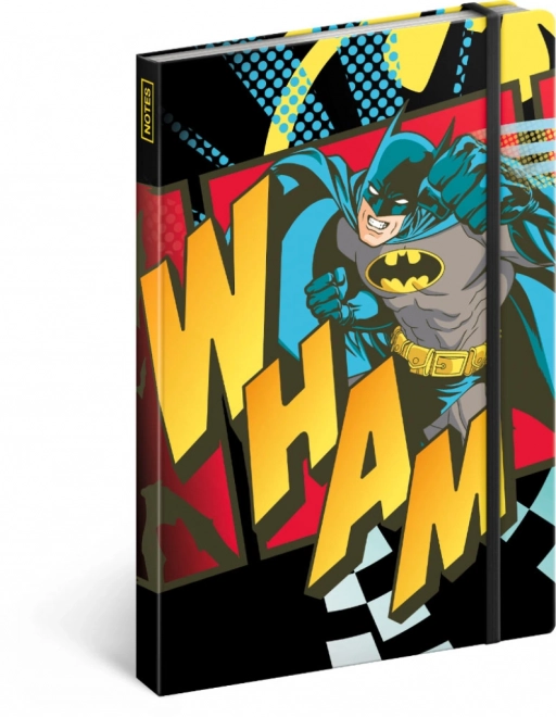 Zápisník Batman – Wham, linajkový, 13 x 21 cm