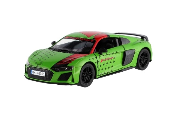 Model auta Audi R8 Coupé na spätné natiahnutie