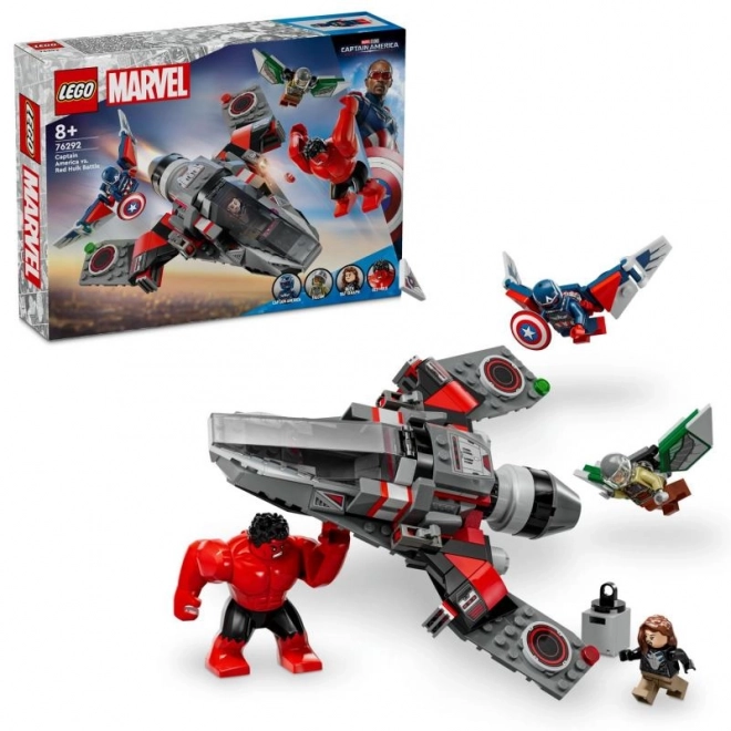 Lego Marvel Kapitán Amerika proti Červenému Hulkovi