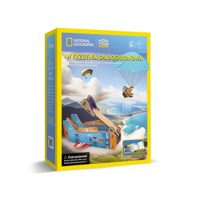 3D Puzzle National Geographic Katapult padákov