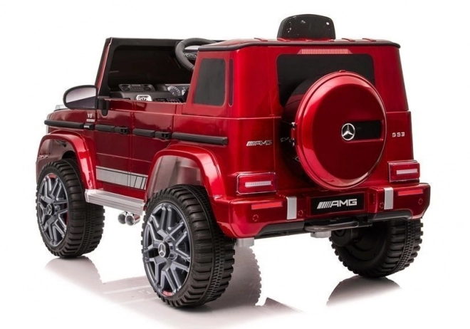 Mercedes G63 AMG na akumulátor – Červený