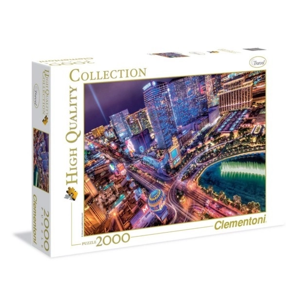 Puzzle Clementoni 2000 dielikov – Las Vegas