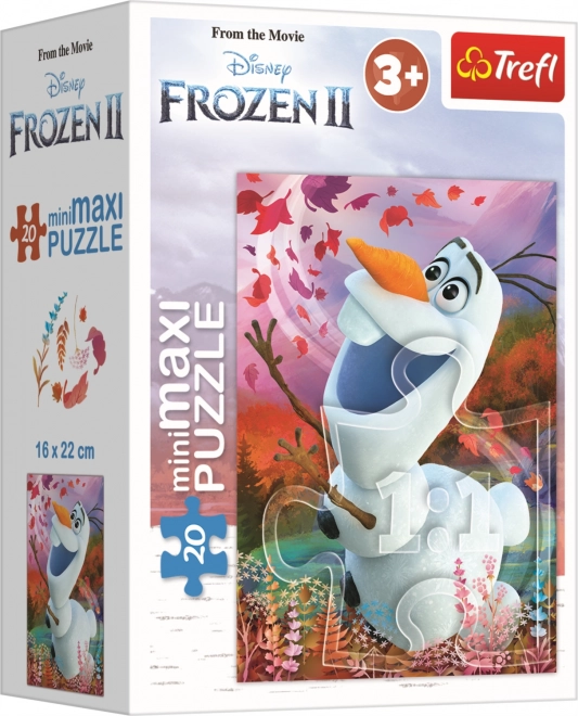 Puzzle Ledové kráľovstvo 2: Olaf