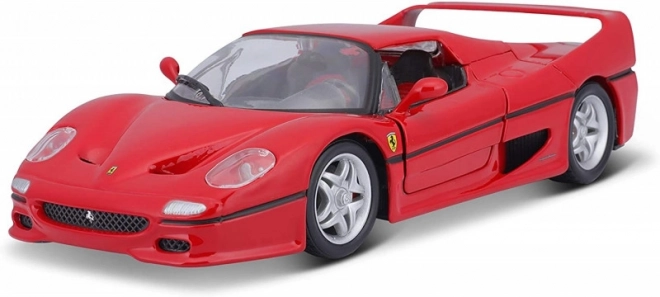 Kovový model Ferrari F50 červený 1:24