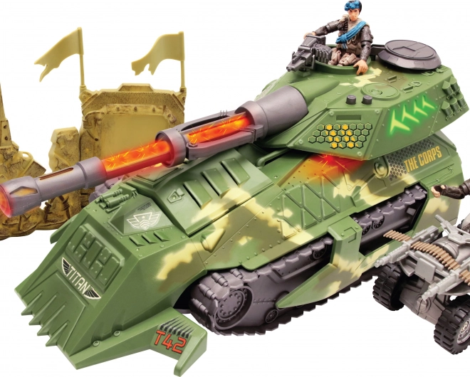 The Corps tank Titan s vojakmi 39 cm