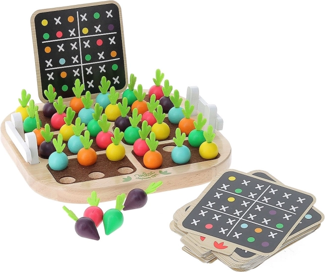 Drevené Zeleninové Sudoku pre Deti