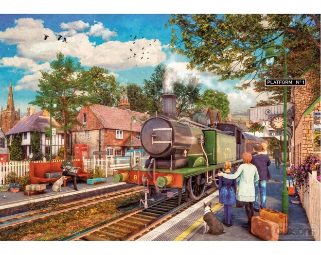 Puzzle Vzhůru na pobřeží 500 dielikov