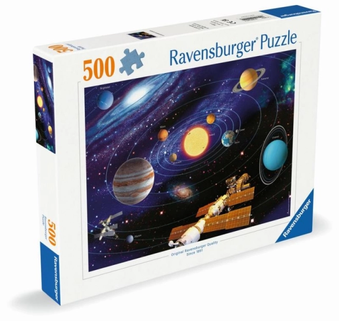 Slnečná sústava puzzle