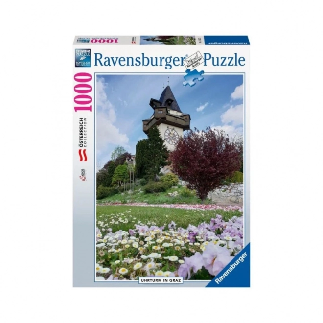 Puzzle 1000 dielikov Uhrturm Graz