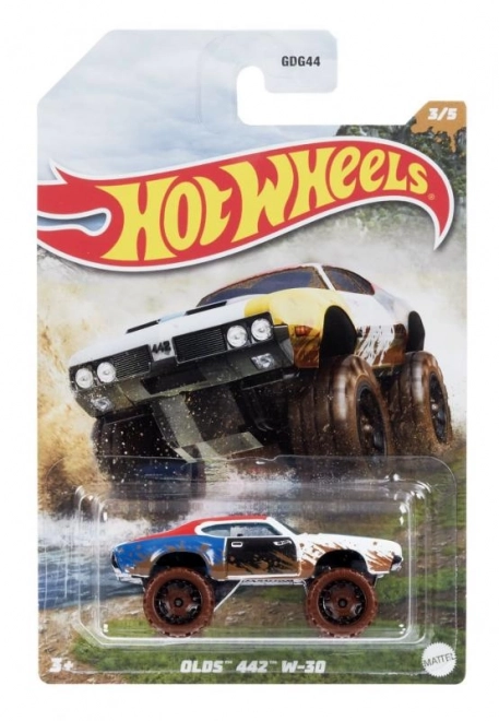 Hot Wheels Tématické auto Mud Runners