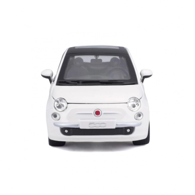 Bburago 1:24 Fiat 500 (2007) biely