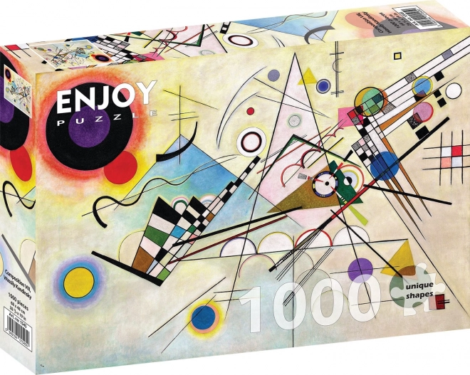 Užite si Puzzle Vassily Kandinsky: Kompozícia VIII 1000 dielikov