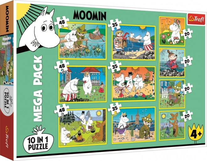 Puzzle Mega Balíček Mumínci