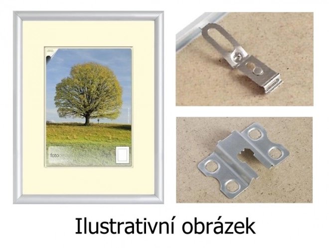 Hliníkový rám na puzzle strieborný 70x50 cm