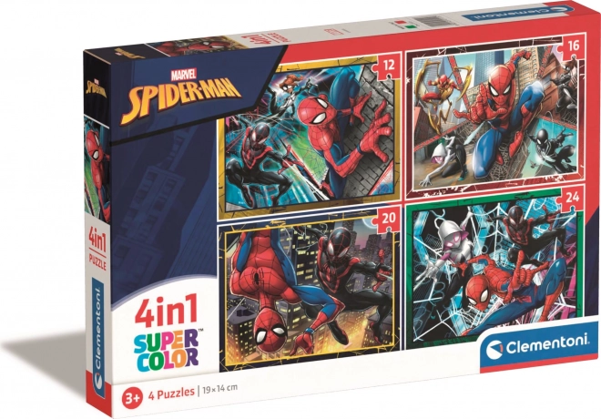 Clementoni Puzzle Spiderman 4v1