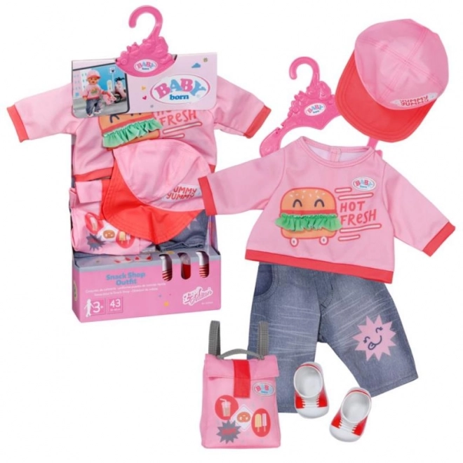 BABY born mestské oblečenie pre bábiku 43 cm
