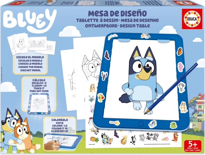 Kresliaca podložka Bluey