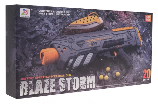 Automatický šedý detský pištoľ Blaze Storm