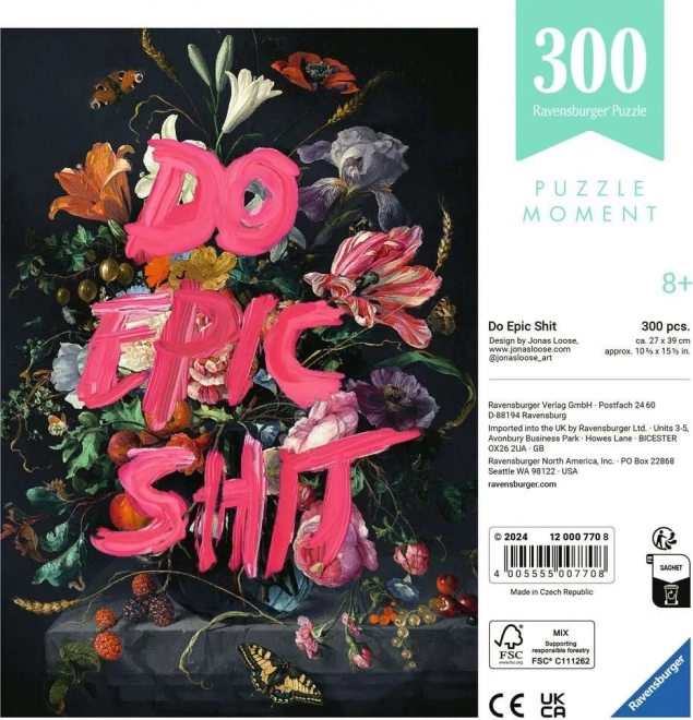 Puzzle Moment: Do Epic Shit 300 dielikov