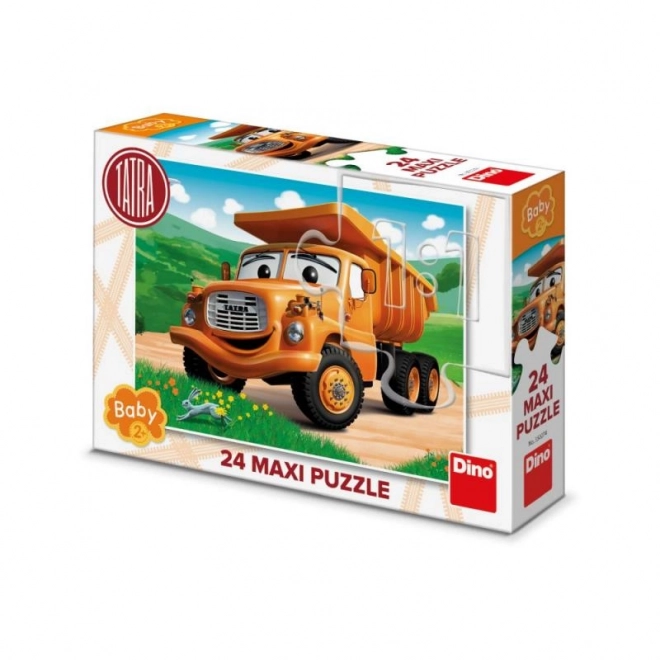 Puzzle Tatra na lúke MAXI 24 dielikov