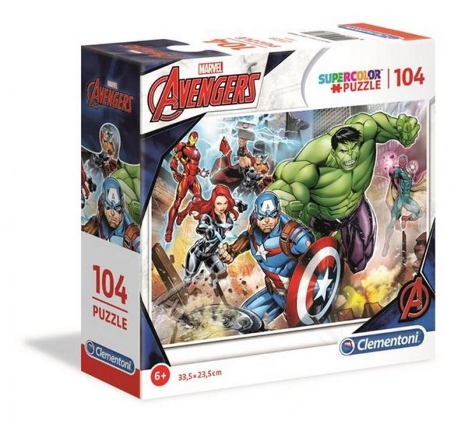 Clementoni Puzzle Marvel Avengers 104 dielikov