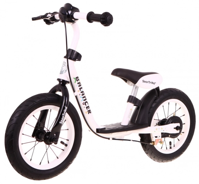 Detský odrážací bicykel SporTrike Balancer Biela