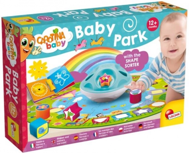 park tvarov a farieb LISCIANI Carotina Baby – vzdelávacia hračka pre deti od 12 mesiacov